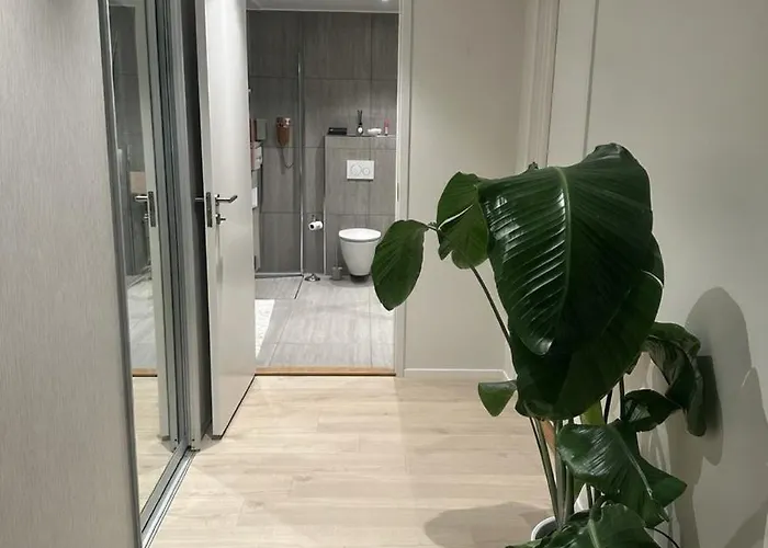 アパート Stor Og Moderne Ved Rastolen Bybanestopp *